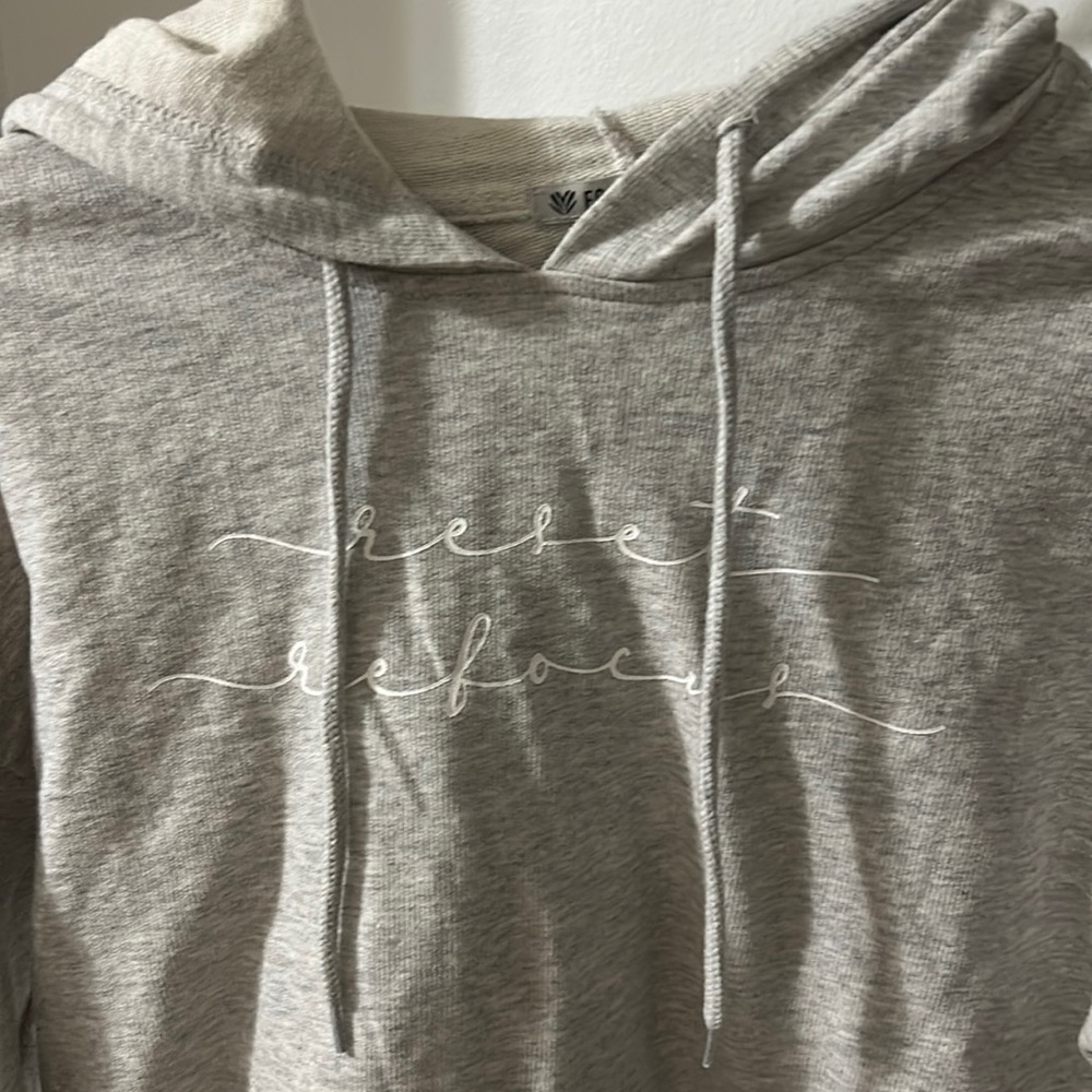 Forever 21 half sweatshirt